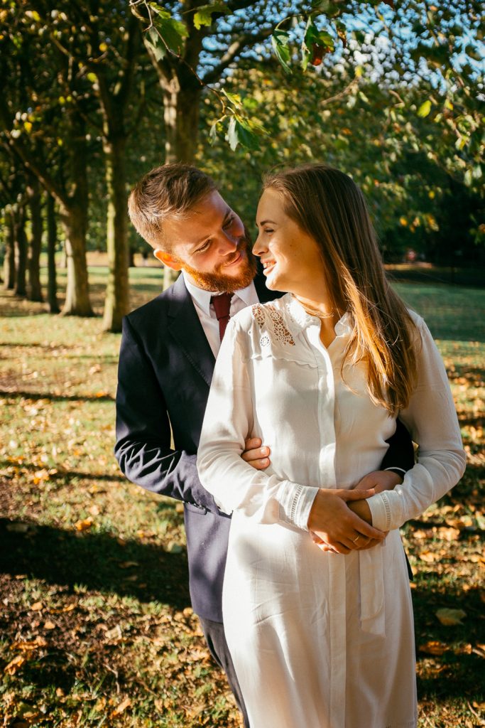 Couple in Alexandra Palace Gardens