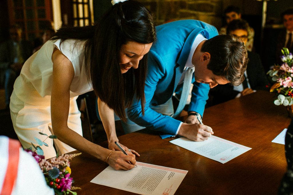 Elise et Julien Mariage civile Ariège