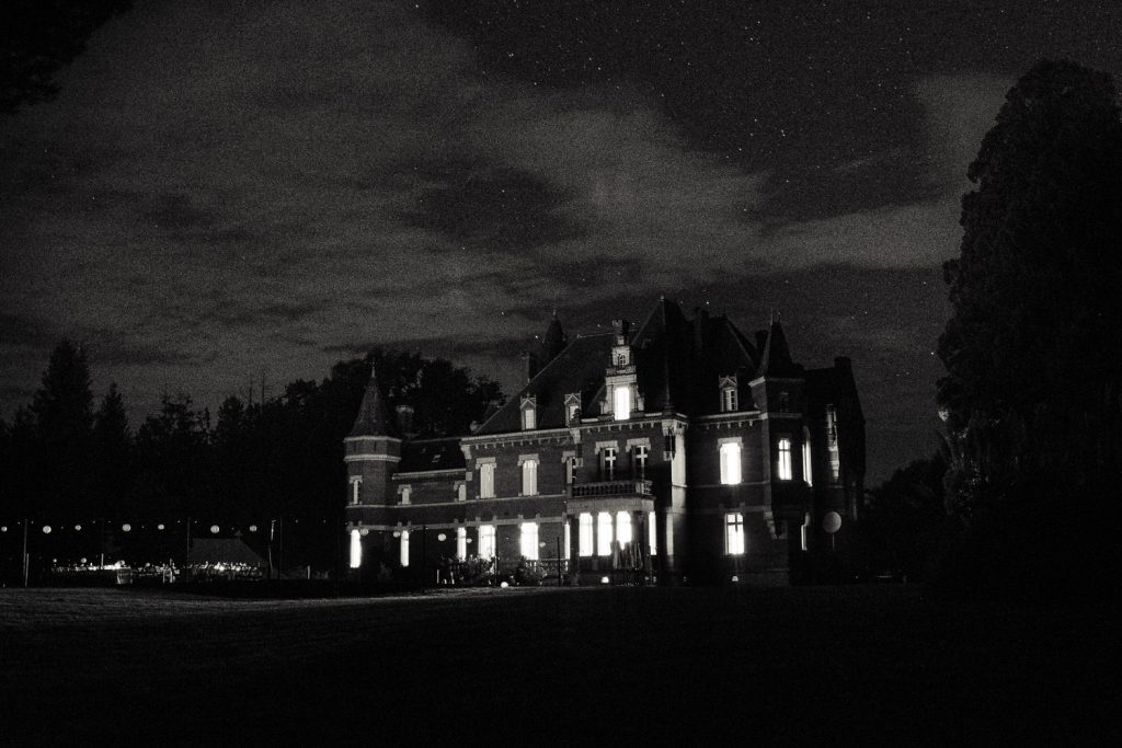 Chateau Saint Michel at night